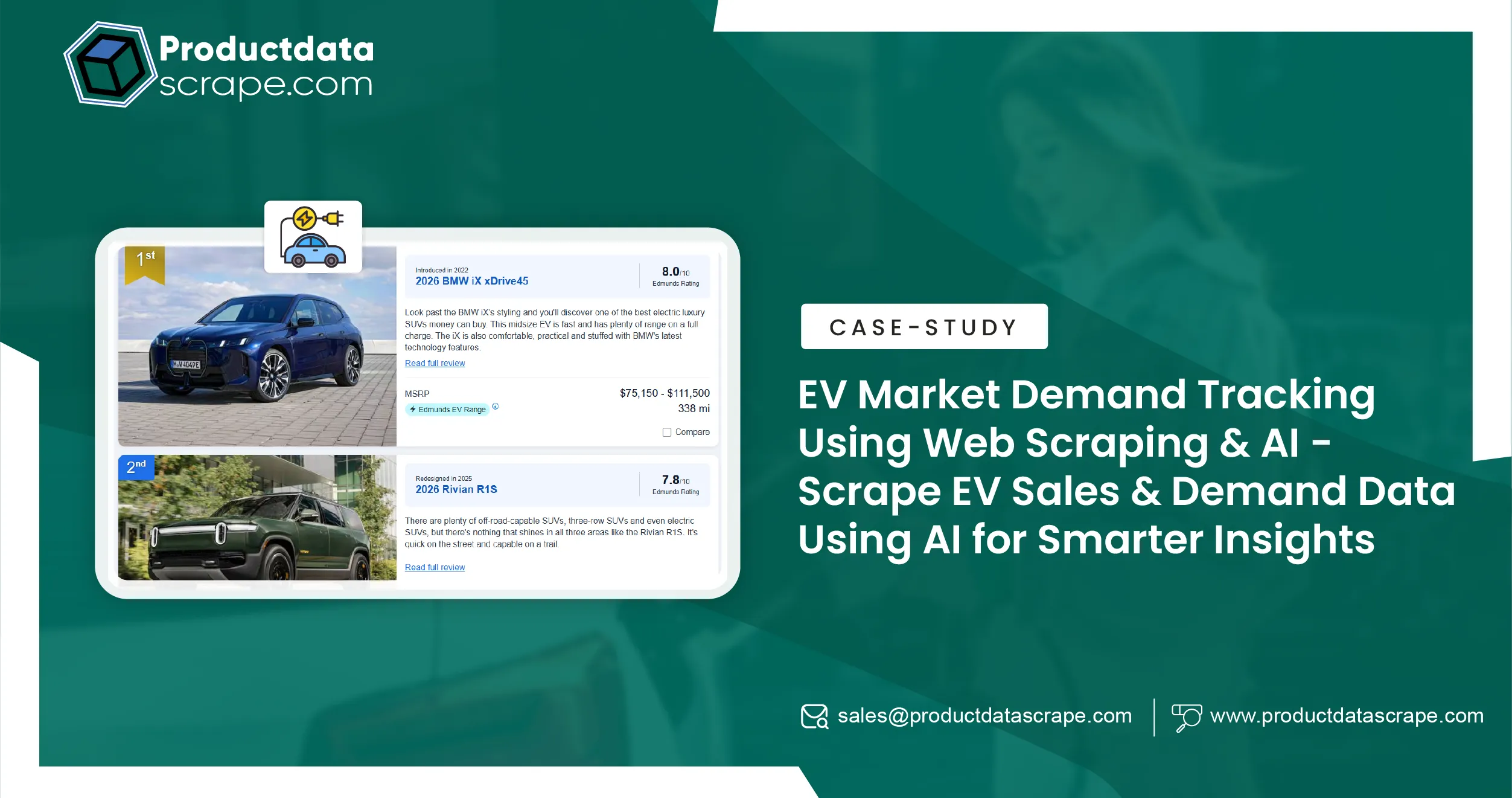EV Market Demand Tracking Using Web Scraping